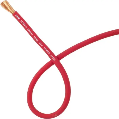 Cablu Alimentare FOUR Connect 4-PC10P STAGE1, 10mm2, Rosu, Metru Liniar
