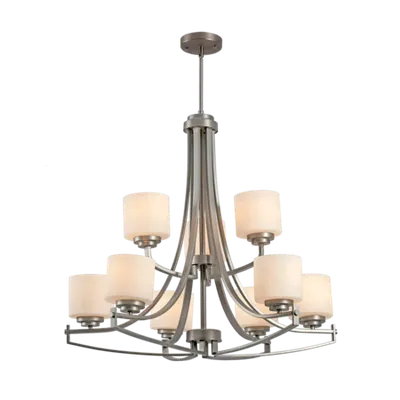 Candelabru Erin Lux 9xe27 Nichel Satinat