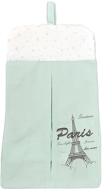 Geanta pentru scutece Bambino Casa - Paris, Mint