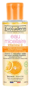 Apa micelara pentru demachere cu Vitamina C, 100ml, Evoluderm