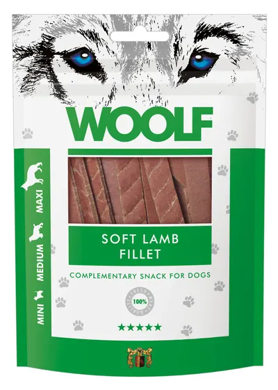 WOOLF DOG SNACKS Soft Lamb fillet 100g