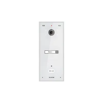 Videointerfon de exterior Electra VPH.01S03.ELWTL, 1 familie, alb, montaj aparent