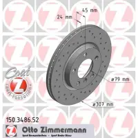 Disc frana ZIMMERMANN 150.3486.52