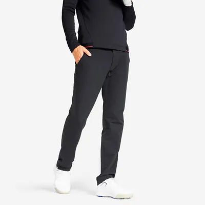 Pantalon Golf CW500 Vreme rece Negru Bărbaţi
