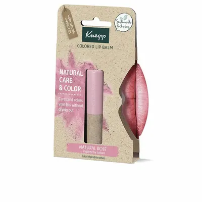 Balsam de buze, Kneipp, Natural Rosé, 100% natural, vegan