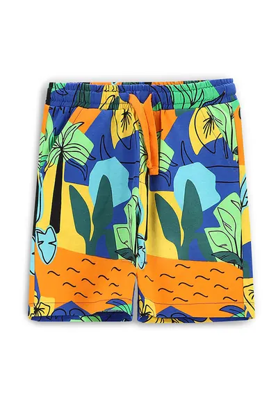 Pantaloni scurti sport baieti WC5121501TBK - Bumbac - Multicolor - Multicolor