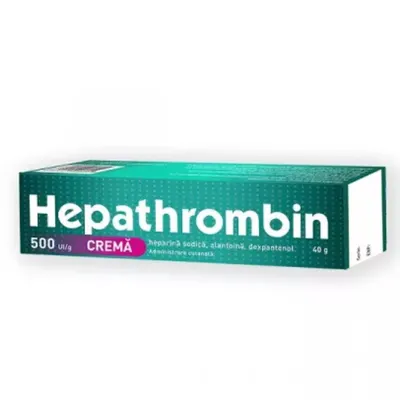 Hepathrombin crema 500UI/g, Stada | 40 g