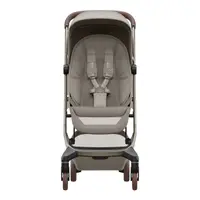 Carucior pentru copii 0-4 ani Maxi-Cosi Fame Cabin Copper Terra 0-22 kg, compatibil avion, suspensii, sistem LumiRide Led, port USB-C, design compact