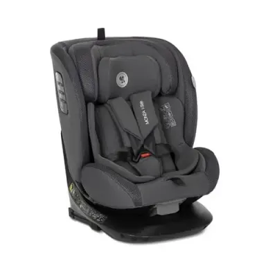 Scaun auto pentru copii Lorelli Monza, i-Size, Isofix, rotativ, anti rebound bar, rotativ, 40-150 cm, Gri
