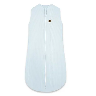 Sac de dormit MimiNu Premium din bumbac 3-12 luni 2.5 tog Soft Blue