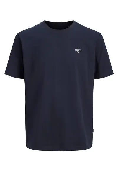 Tricou barbati - bumbac organic/elastan - bleumarin