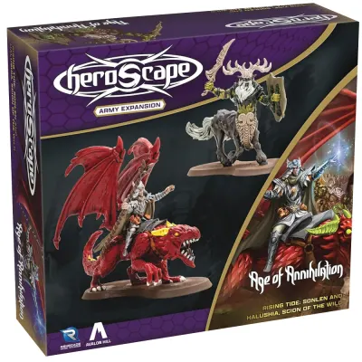 Heroscape - Rising Tide - Sonlen & Halushia, Scion of the Wild Army Expansion