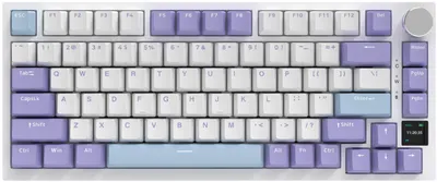 Tastatură mecanică AJAZZ– AK820 Pro, fără fir , Gift Switch, RGB, mov