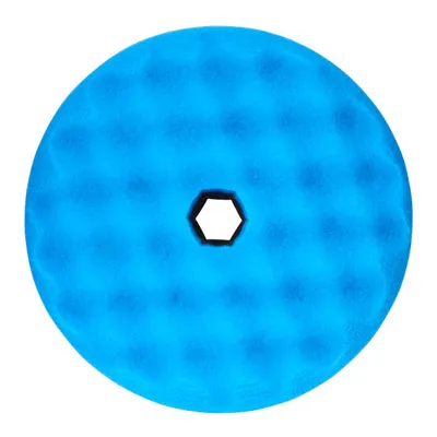 Burete polis fin cu fata dubla 3M Quick Connect, albastru, 150mm