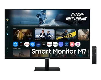 Monitor Samsung 32" LS32FM700UUXDU, Diagonal (inch): 32, Diagonal (cm): 81, Aspect ratio: 16:9, Panel: VA, Resolution: 3840x2160