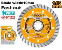 Disc Diamantat Turbo 115xmmX7,5mm INGCO DMD031152
