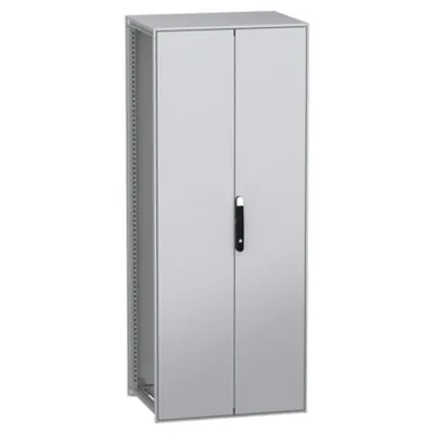 Dulap modular, cu montaj pe pardoseala, PanelSeT SFN, din otel decarbonizat(verde), 2000x800x600mm, IP55, 2 usi