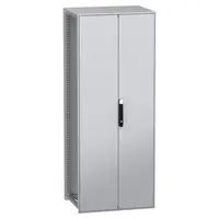 Dulap modular, cu montaj pe pardoseala, PanelSeT SFN, din otel decarbonizat(verde), 2000x800x600mm, IP55, 2 usi