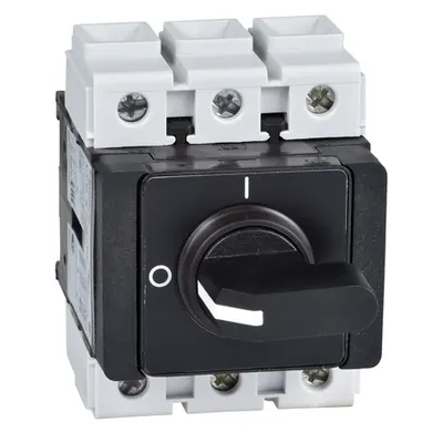 Intrerup. Sarc. Vvd - 3 Poli - 690 V 63 A - Maner Negru Neblocabil Cu Lacat