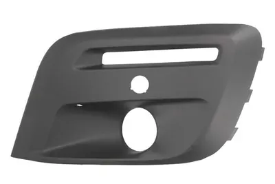 Grila bara Stanga cu locas proiector, cu locas senzorii parcare, plastic, negru potrivit CITROEN BERLINGO, BERLINGO MULTISPACE dupa 2008 dupa 2015