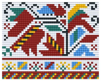 Mozaic cu pixeli Bright Toys - Motiv din Samokov