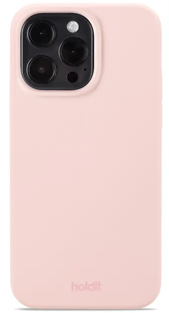Husă Holdit - Silicone, iPhone 14 Pro Max, roz