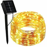 Sir iluminat cu incarcare solara IP44 alb cald Forever Light RTV100387