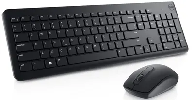 Set mouse și tastaturăDell - KM3322W, wireless, negru