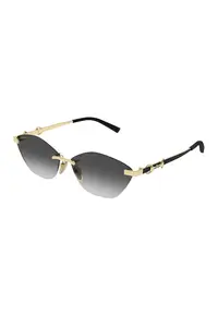 Ochelari de soare cat-eye - Auriu/Negru