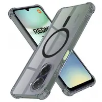 Husa MagSafe pentru Xiaomi Redmi A5 4G (Standard), Techsuit, Shockproof Clear, Fumurie