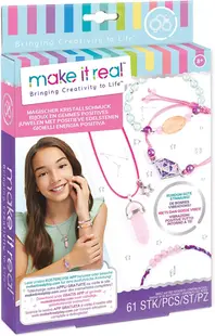 Set creativ Make it Real - Creează-ți bijuterii cu pietre prețioase