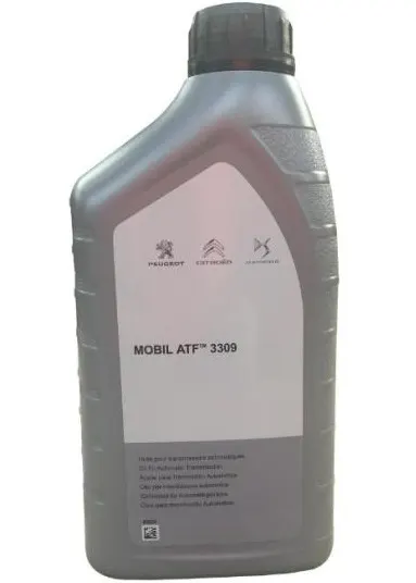 Ulei pentru transmisie automata cu 5 6 trepte PEUGEOT MOBIL ATF 3309 PSA 9730.AF, volum 1 litru, rosu 1L