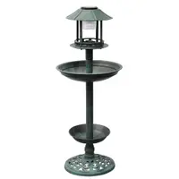 Gossi fantana/hranitor pentru pasari cu lumina solara