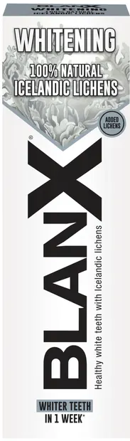 BlanX Pastă de dinți pentru albire cu lichen islandez, 75 ml