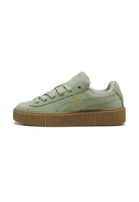 Pantofi sport unisex de piele Fenty Creeper Phatty - Verde deschis