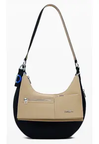 Geanta dama negru 25WAXP49 - Negru/Bej - Universal