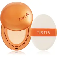 TIRTIR Mask Fit AI Filter Cushion burete cu machiaj de lungă durată cu efect matifiant culoare 17C Porcelain 18 g