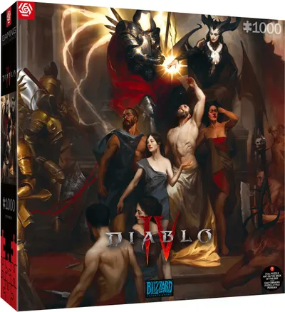 Puzzle Good Loot din 1000 piese - Diablo IV: Birth of Nephalem