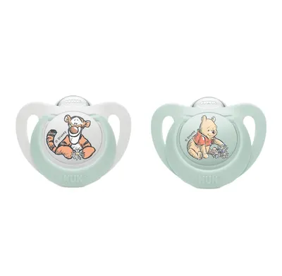 Set 2 suzete silicon Nuk Disney Winnie The Pooh 6-18 luni