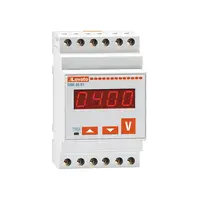 VOLTMETER, monofazata, 1 tensiune VALUE, 1 MAX tensiune VALUE, 1 MIN tensiune VALUE. RELAY OUTPUT WITH CONTROL AND PROTECTION FUNCTIONS