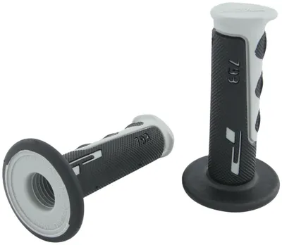 Mânere Progrip 793 MX, 2 componente, 115 mm, închise, negru/gri