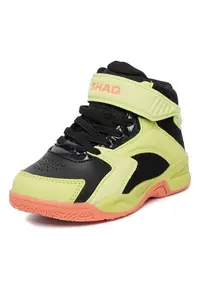 Pantofi sport copii - material textil - verde - sistem inchidere Velcro