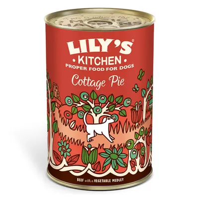 Lily's Kitchen Dog Cottage Pie Tin 400 g