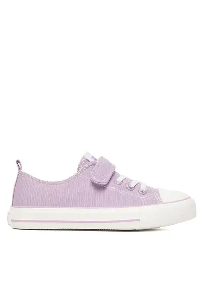 Tenisi copii - pentru fete - violet - tesatura textila