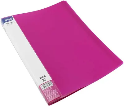 Dosar Spree Dots - Cu 20 de buzunare, A4, roz