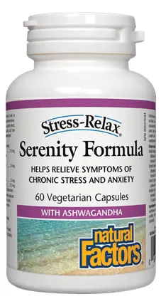Stress-Relax Serenity Formula, 60 capsule, Natural Factors