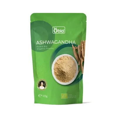 Ashwagandha pudra bio 125g Obio