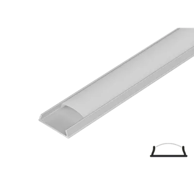 Profil Aluminiu pentru Benzi Led Flexibil 2m