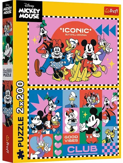 Puzzle Trefl de la 2 x 200 piese - Timp cu prietenii