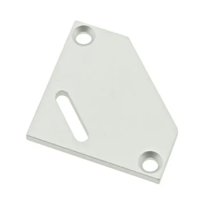 Profile end cap TBE flat with longhole incl. screws